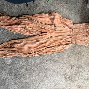 American Eagle Outfitters Multicolor Striped Jumpsuit